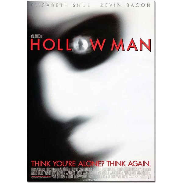 Hollow Man Iconic Movie Poster | Official Art Print A3 A4