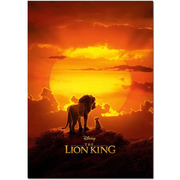 Lion King 2019 Movie Poster | Official Art Print A3 A4