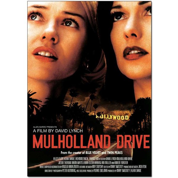 Mulholland Drive Movie Poster | Official Art Print A3 A4