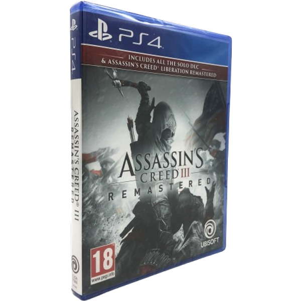 Assassin's Creed III (3) & Liberation Remastered (PS4) SEALED