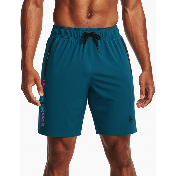 Under Armour HeatGear | Men’s Teal Training Shorts