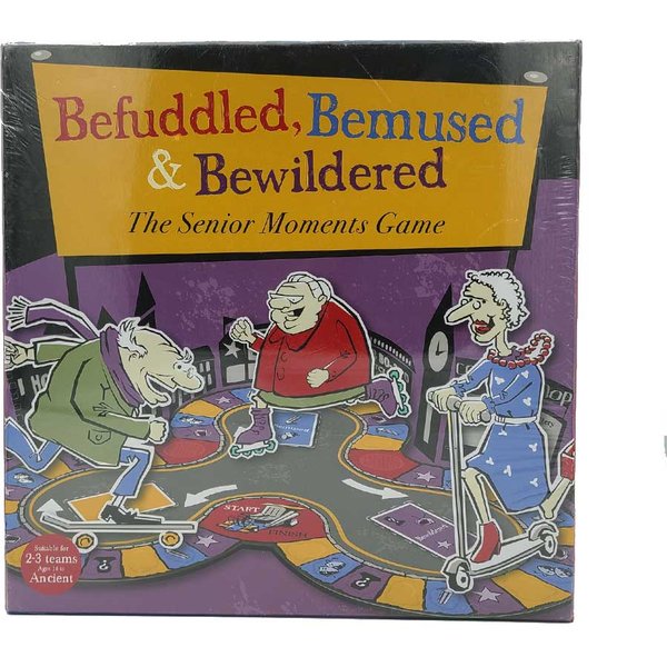Befuddled, Bemused & Bewildered Board Game | The Senior Moments Game