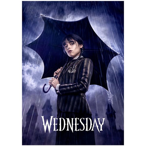 Wednesday V1 Series Poster | Official Art Print A3 A4