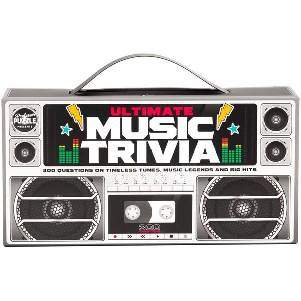 Ultimate Music Trivia | Card Game by Professor Puzzle Games