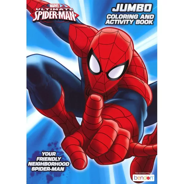Marvel Ultimate Spider-Man Jumbo Colouring & Activity Book
