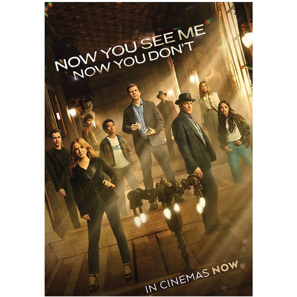 Now You See Me - Now You Don't Movie Poster | Official Art Print A3 A4