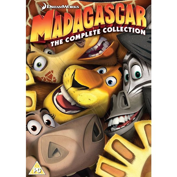 Madagascar 1-3 (DVD)