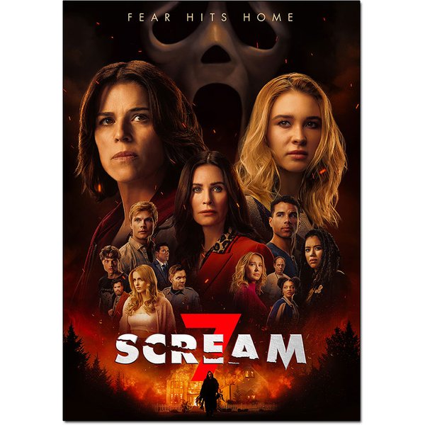 Scream 7 - Movie Poster v1 | Official Art Print A3 A4