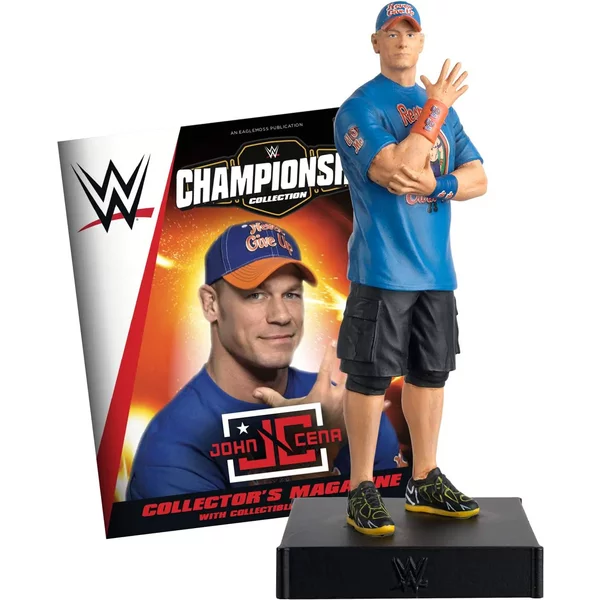 WWE Championship Collection | John Cena with Magazine by Eaglemoss Hero Collector