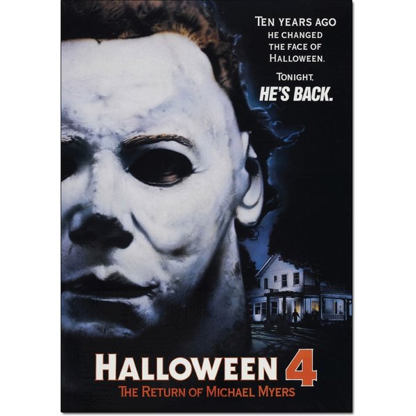 Halloween 4 – (Classic Horror) Movie Poster | Official Art Print A3 A4