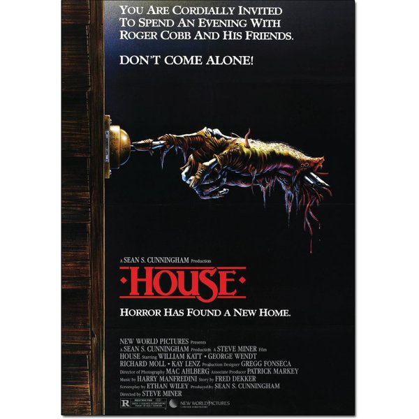 House – (Classic Horror) Movie Poster | Official Art Print A3 A4