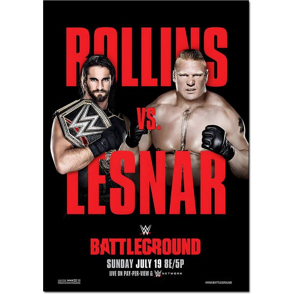 WWE Backlash 2015 Event Poster | Official Wall Art A4 A3