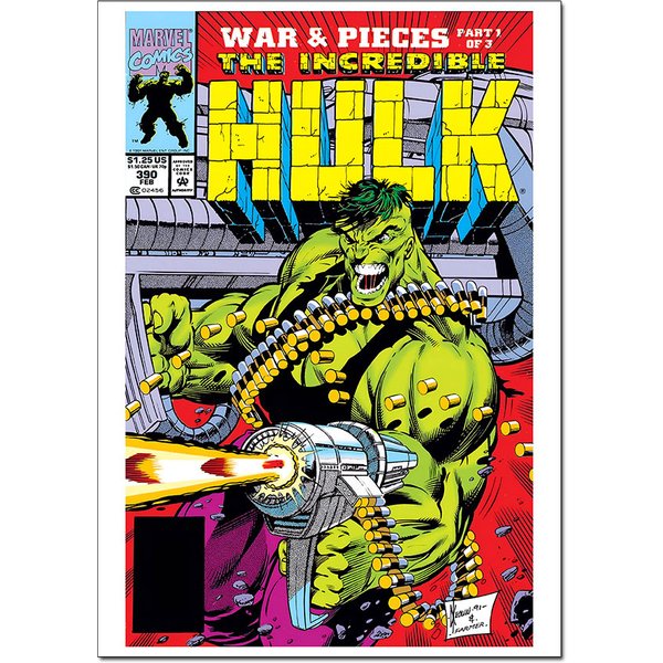 Retro The Incredible Hulk Comic Book Poster v1 | Classic & Official Wall Art A4 A3