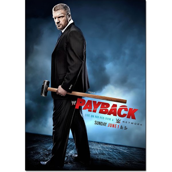 WWE Payback 2014 Event Poster | Official Wall Art A4 A3