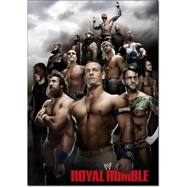 WWE Royal Rumble 2014 Event Poster | Official Wall Art A4 A3