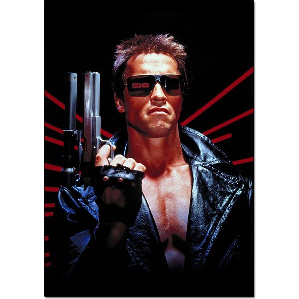 The Terminator Classic Movie Poster | Official Wall Art A4 A3