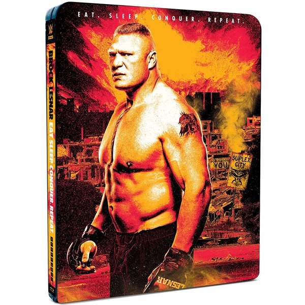WWE Brock Lesnar: Eat Sleep Conquer Repeat Limited Edition Steelbook (Blu-ray)