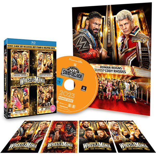 WrestleMania 39 - UK Exclusive Limited Edition (Blu-ray)