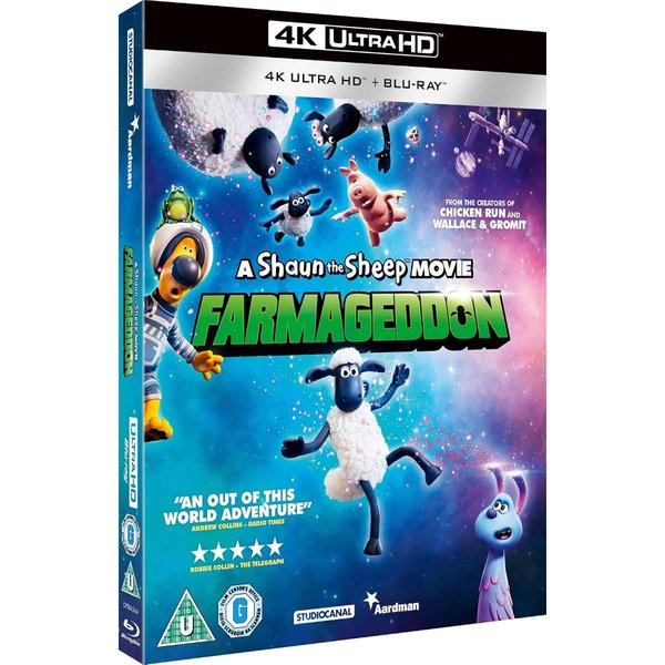 A Shaun The Sheep Movie: Farmageddon (4K Ultra-HD)