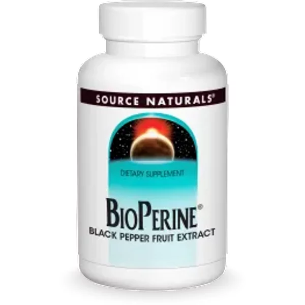 Bioperine - 10 mg - 120 Tablets - Source Naturals