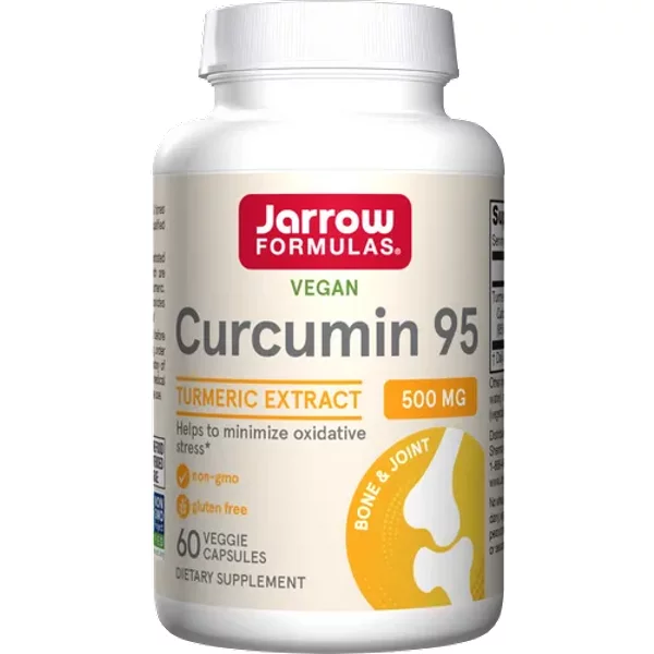 Curcumin 95, 500 mg, 60 Capsules - Jarrow Formulas