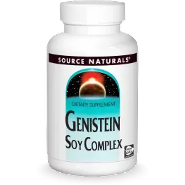 Genistein, Soy Complex - 120 Tablets - Source Naturals