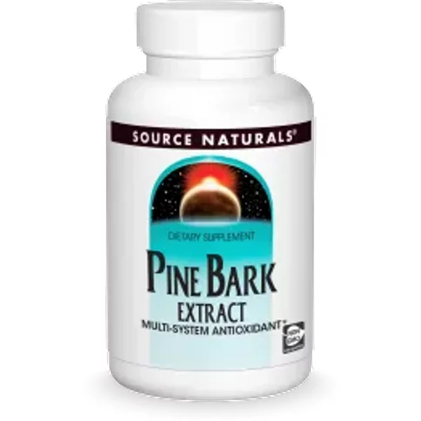 Pine Bark Extract, 60 Tablets - Source Naturals