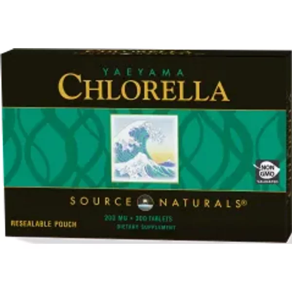 Yaeyama Chlorella (200mg) - 600 Tabs - Source Naturals