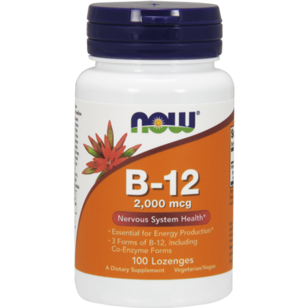 B -12 100 lozenges with vitamin b12- now®