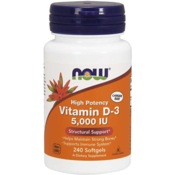 Vitamin D-3 240 softgels - now®