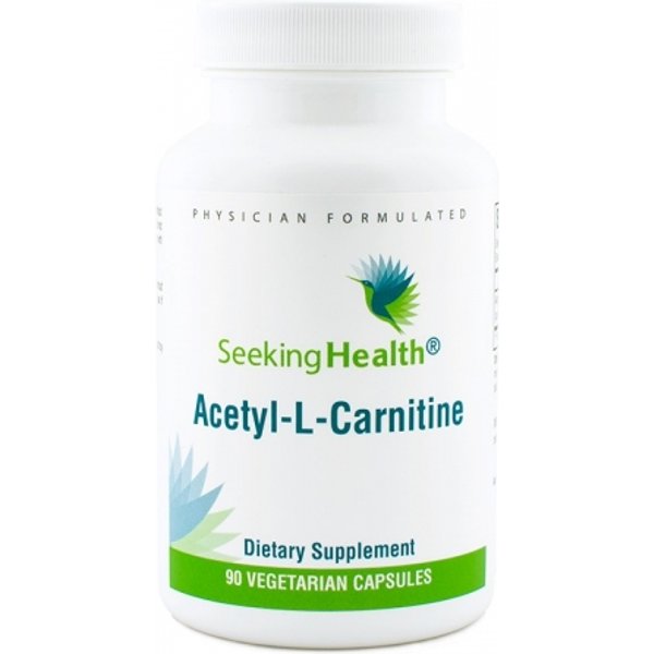 Acetyl-L-Carnitine, 500 mg, 90 veg caps - Seeking Health