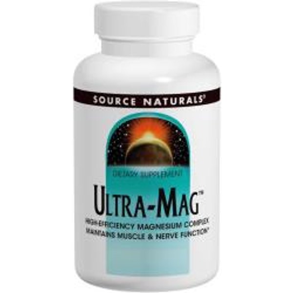 Ultra-Mag™ 120 tablets to support for health bones and muscles - SOURCE NATURALS®