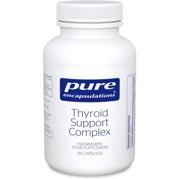Thyroid Support Complex 60 Capsules- Pure Encapsulations