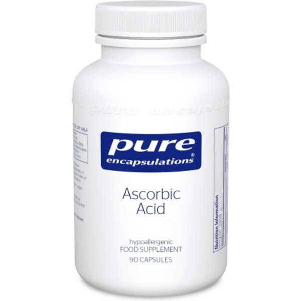 Ascorbic Acid 90 capsules to support immune system - pure encapsulations