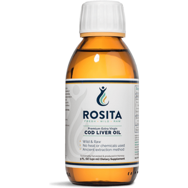 Rosita Extra Virgin Cod Liver Oil 150ml liquid with vitamin A and D - ROSITA