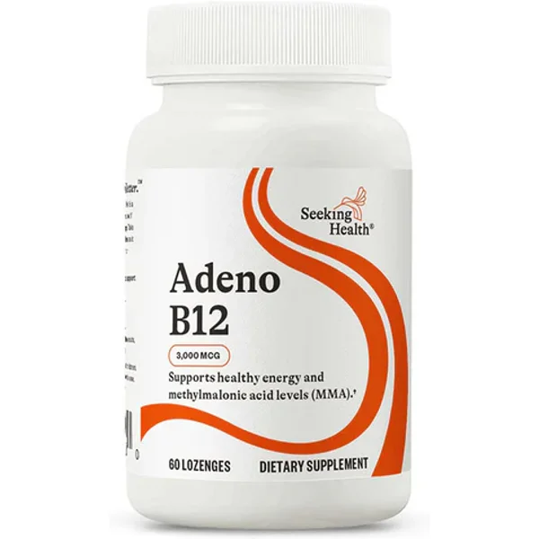 Adeno B12 60 lozenges to support energy production - Seeking Health®