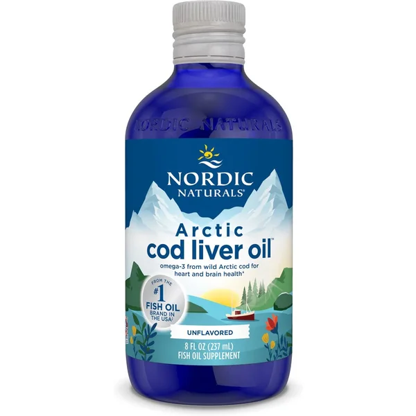 Arctic Cod LiverOil™ 237ml liquid with EPA and DHA - NORDIC NATURALS®