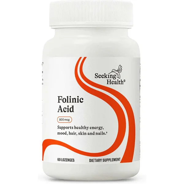 Folinic Acid 60 lozenges with folate - Seeking Health®