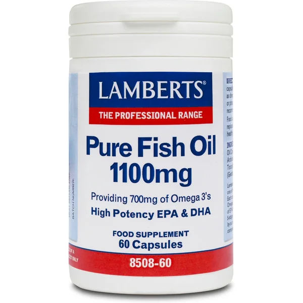 Pure Fish Oil 60 capsules - LAMBERTS®