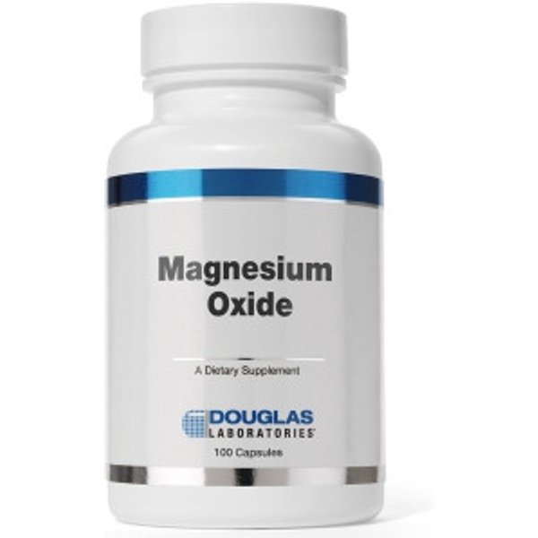 Magnesium Oxide 500mg 100 Caps - Douglas Labs
