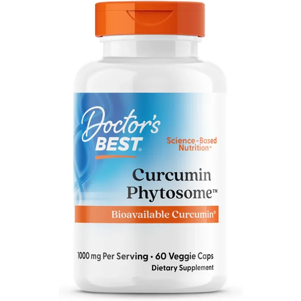 Curcumin Phytosome (60 Caps, 500 mg per Capsule) - Dr's Best