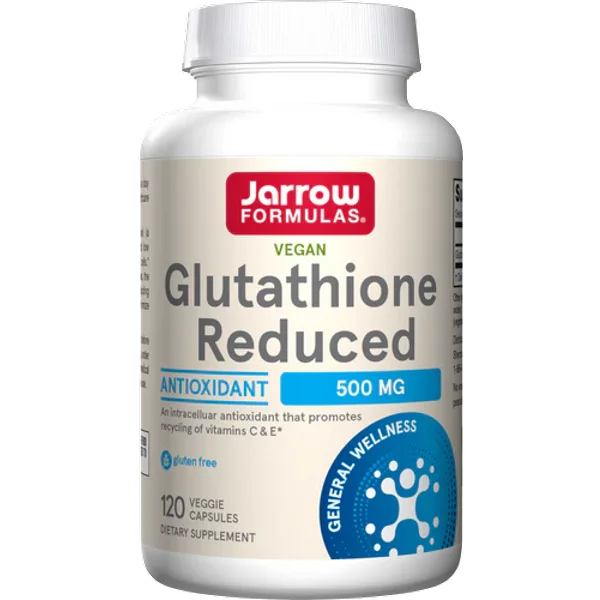 Glutathione Reduced 120 capsules with Intracellular antioxidant - Jarrow FORMULAS®