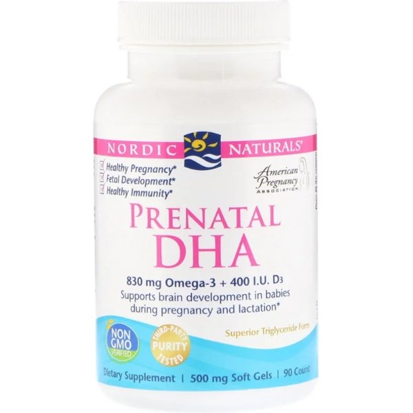 Prenatal DHA 90 softgels - NORDIC NATURALS®