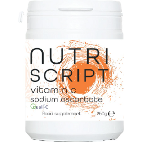 Buffered Vitamin C (Quali-C Sodium Ascorbate) 250g - Nutriscript