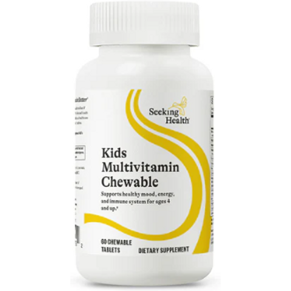 Kids Multivitamin Chewable (60 Chewable Tablets) - Seeking Health