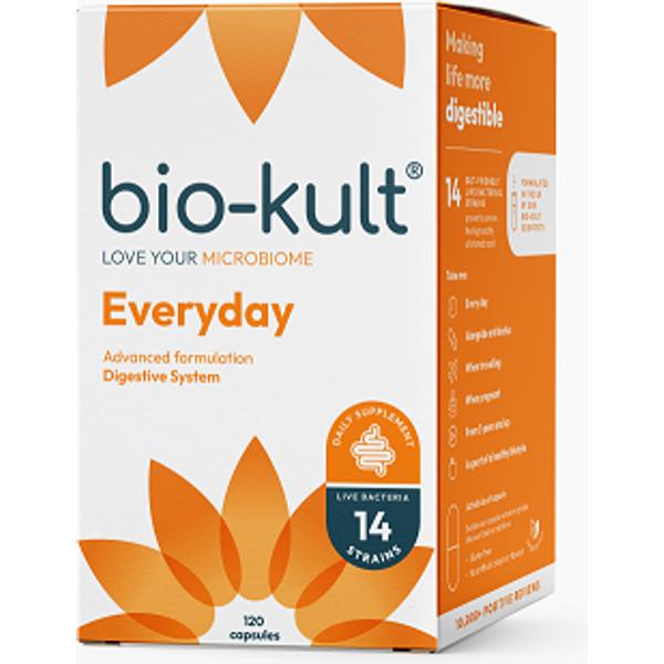 Everyday 120 capsules with probiotics - bio-kult®