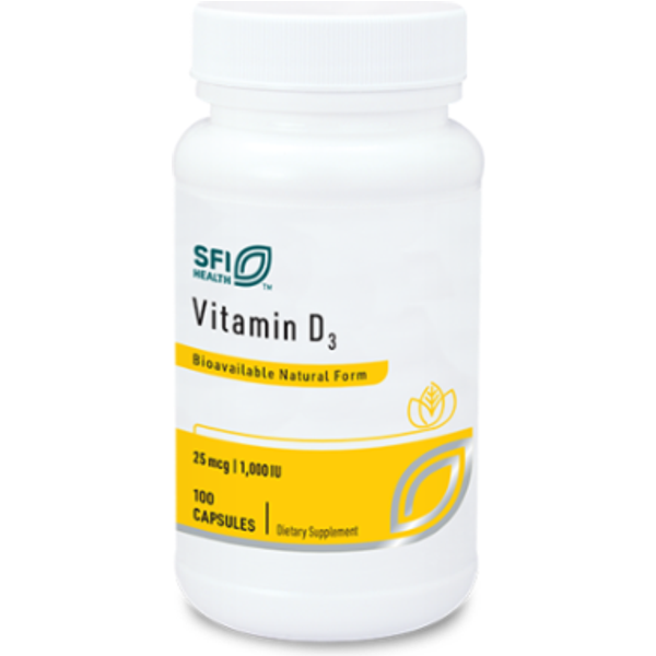 Vitamin D3 100 capsules - SFI HEALTH™