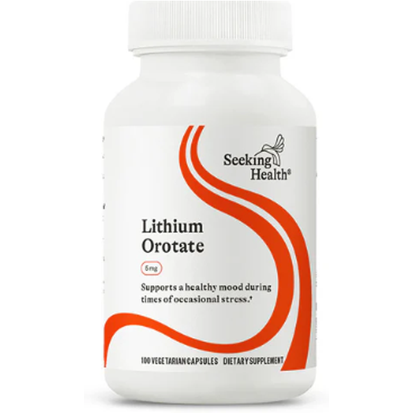 Lithium Orotate 100 capsules - Seeking Health®