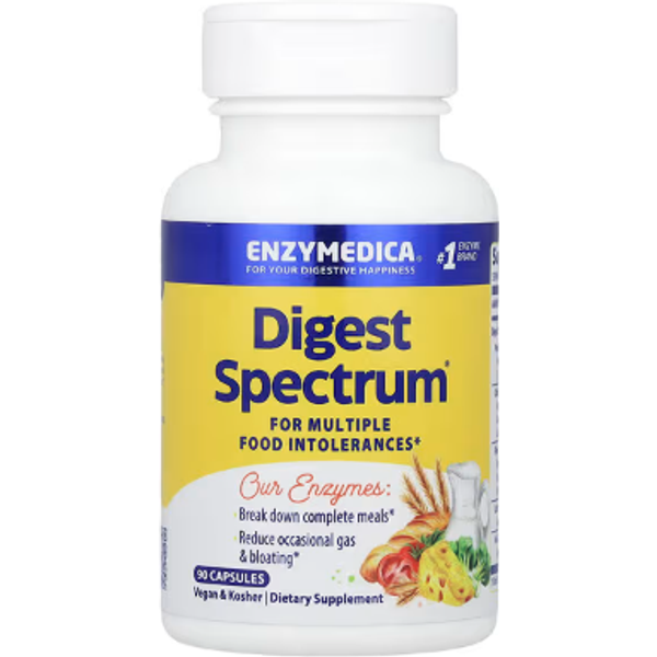 Digest Spectrum™ 90 capsules with digest spectrum enzyme blend - Enzymedica®
