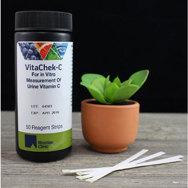 VitaChek-C 50 strips with vitamin C - Riordan Clinic®